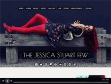 Tablet Screenshot of jessicastuartmusic.com